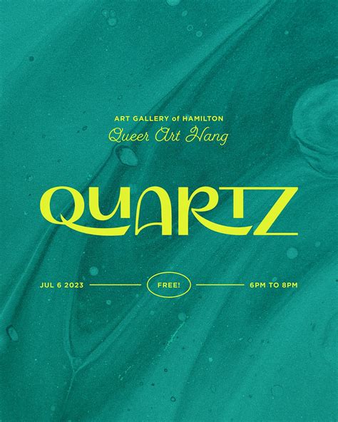 QUARTZ: Queer Art Hang!, Art Gallery of Hamilton, 6 July 2023 ...