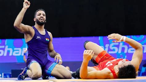 Sujeet Kalkal bags gold for India in U23 World Championships: Indian ...