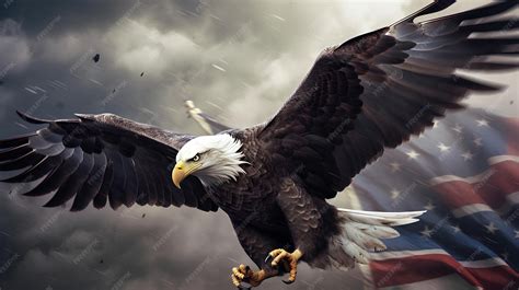 Premium AI Image | Eagle artwork symbol of freedom