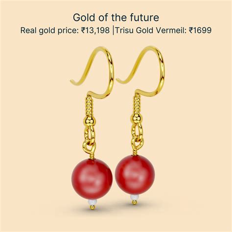 22kt Gold Vermeil Unison Earrings – Trisu