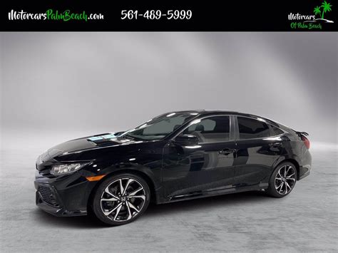 Used 2019 Honda Civic Si Sedan Si For Sale (Sold) | Motorcars of Palm Beach Stock #KH704834