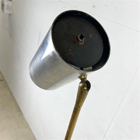 Vintage Marble Base Floor Lamp By Robert Sonneman - AptDeco