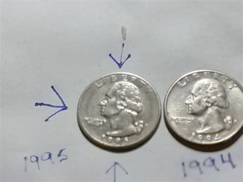 1995 P one sided quarter??? | Coin Talk