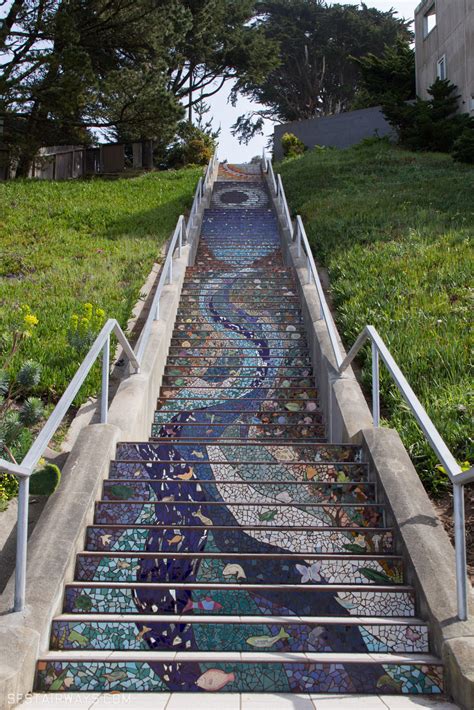16th Avenue Tiled Steps - San Francisco Stairways