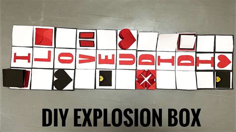 DIY Explosion Box Tutorial 的图像结果