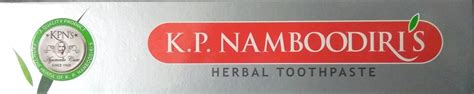 KP NAMBOODIRI HERBAL TOOTHPASTE - 150g [PACK OF 2] : Amazon.in: Health ...