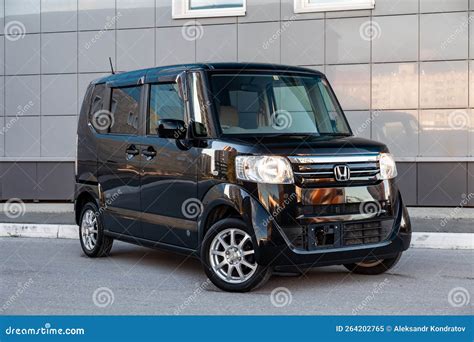 Honda N-Box Kei Car Exterior View in the Urban Style Backgound Jo the Big City Editorial Image ...