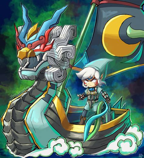 link, toon link, fierce deity, and the king of red lions (the legend of ...