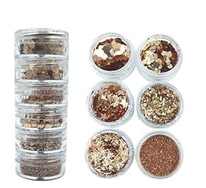 Radiance Store 6 Boxes Total 60g, (10g Each Box) Festival Craft Glitter ...