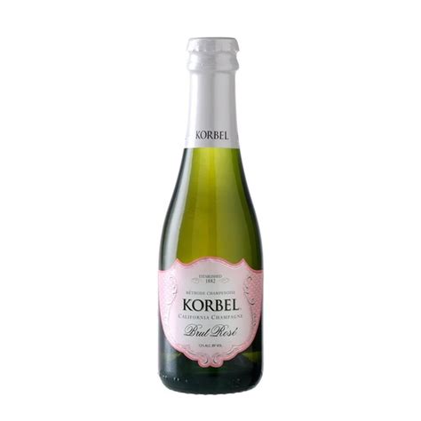 KORBEL Brut Rosé California Champagne (187 ml) Delivery or Pickup Near ...