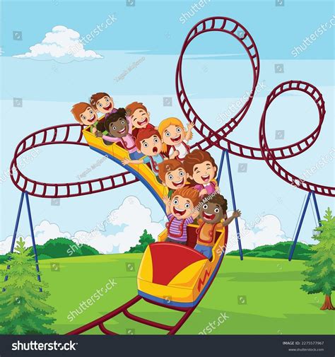 Roller Coaster Cartoon Roller Coaster Ride : Wonder Theme Park
