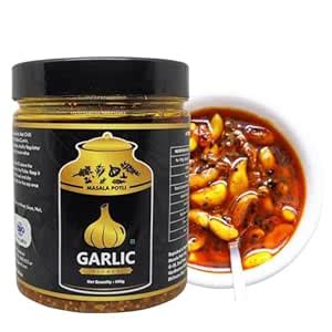 Masala Potli Garlic Pickle 500gm, 100% Natural Fresh and Authentic ...