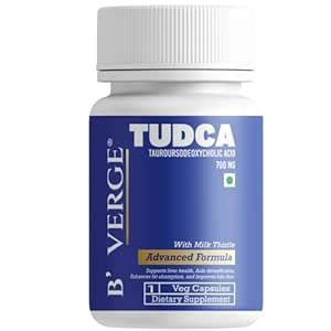 B’VERGE® Overall Wellness TUDCA with Milk Thistle | 300mg Tudca Liver ...