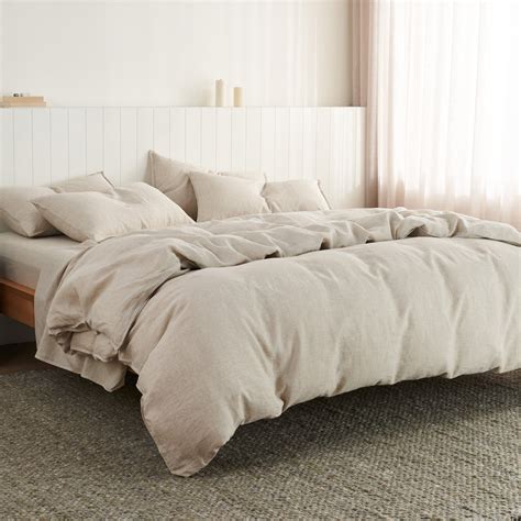 Eve Linen - Oatmeal Duvet Cover | Sheet Society