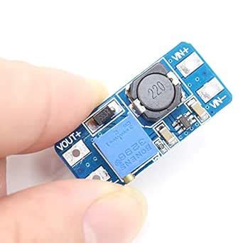 Super Debug MT3608 2A DC-DC Adjustable Step Up Power Module Booster ...