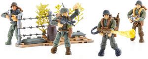 Mega Bloks Construx Call Of Duty Flamethrower Shock Troops Building Set ...