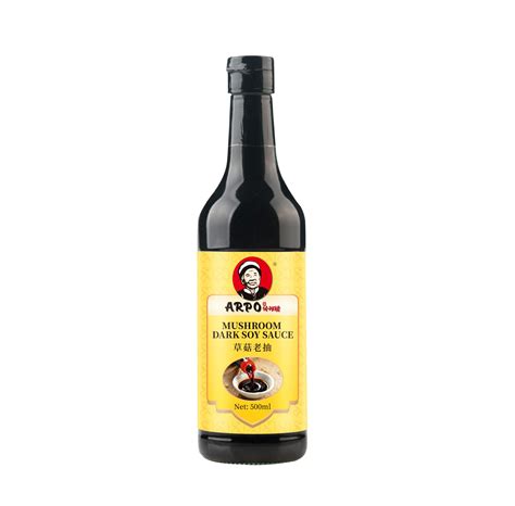 500ml Mushroom Soy Sauce - ARPO FOODSTUFFS