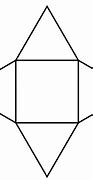 Image result for Square Pyramid Net Printable