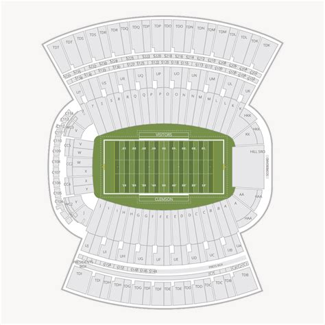 Clemson Memorial Stadium Seating Chart & Seat Views | SeatGeek