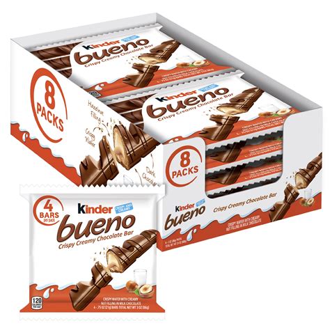 Snapklik.com : Kinder Bueno Milk Chocolate And Hazelnut Cream