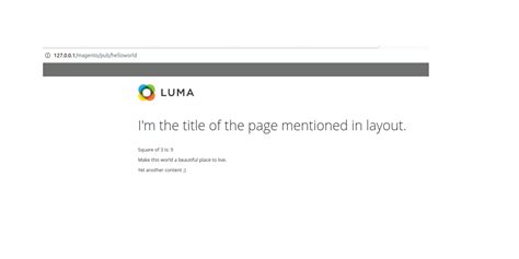 Magento Module Tutorial 的图像结果