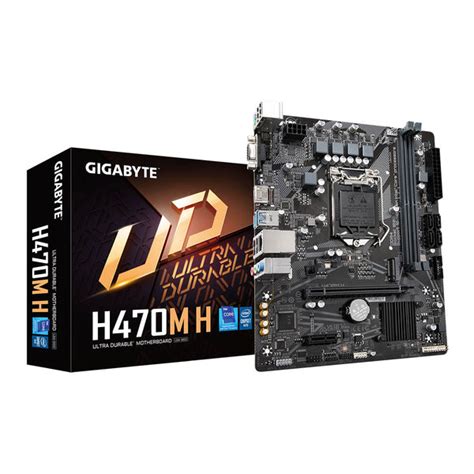 GIGABYTE H470M H Intel H410 LGA 1200 M-ATX Motherboard - tpstech.in