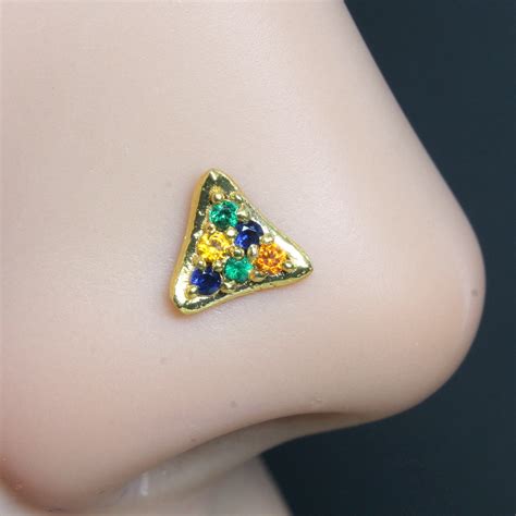 Luxury Gold Plated Nose Pins – Karizma Jewels