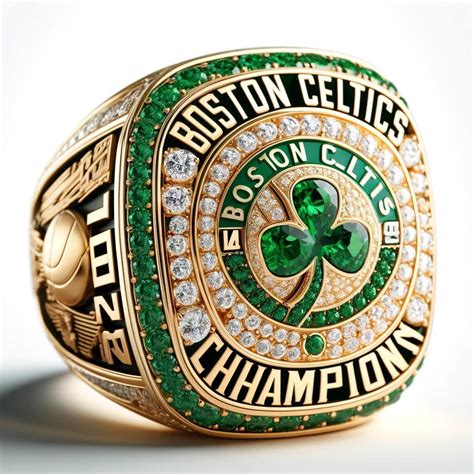 2024 NBA Boston Celtics Championship Rings #0 TATUM and #7 BROWN Fan ...