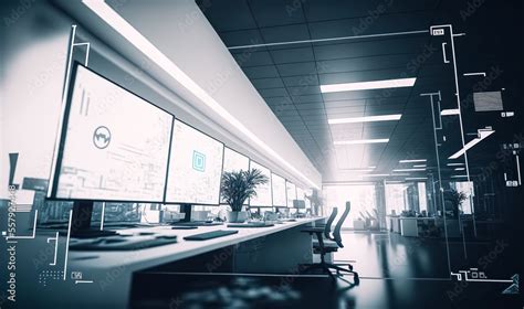 High-Tech Office Background 的图像结果