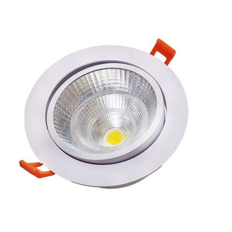 Buy Light Concepts 40W Led COB Spotlight Round (Cool White, 40W) Online ...