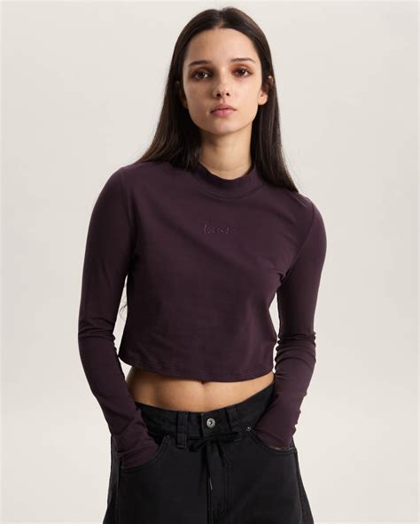 Script Mini Mock T-Shirt in Blue| Vans UK