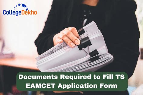 Documents Required to Fill TS EAMCET Application Form - Photo ...