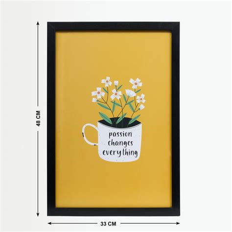 Buy Spectrum Wooden Garden Quotes Picture Frame - 48x33cm from Home ...