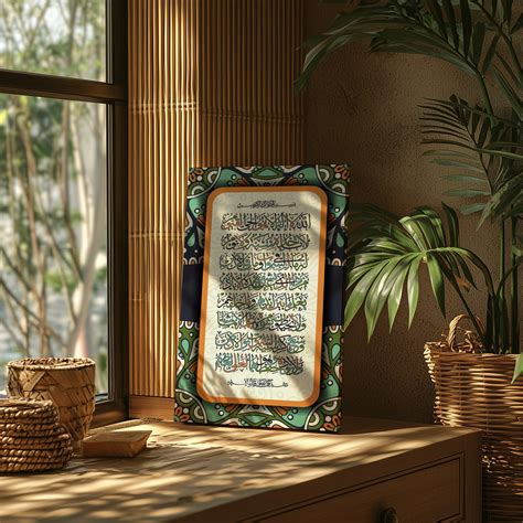 The Throne of The Quran | Ayat Al-Kursi – Framora