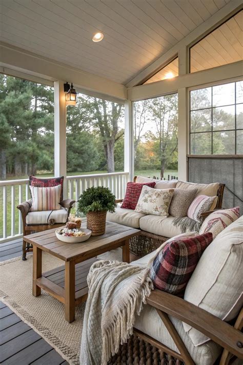 20+ Stylish Screen Porch Furniture Ideas