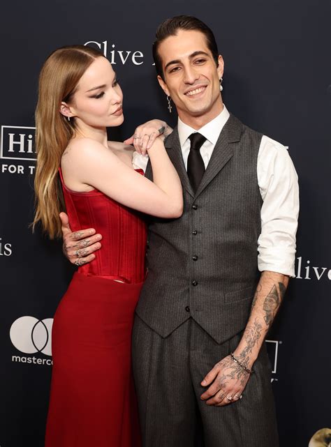 Dove Cameron, Måneskin’s Damiano David make red carpet debut at pre ...
