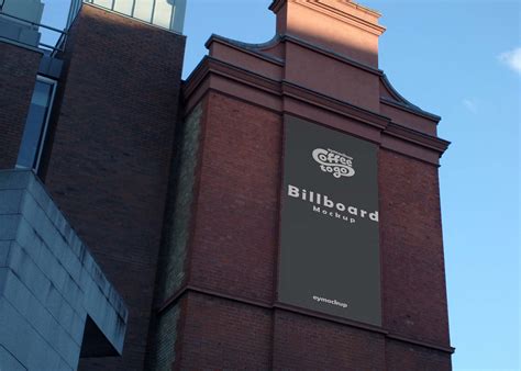 Download Free Old Building Billboard Mockup