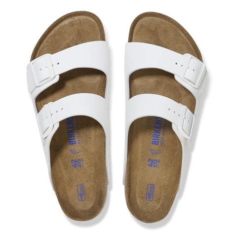 Arizona Soft Footbed Leather White | BIRKENSTOCK