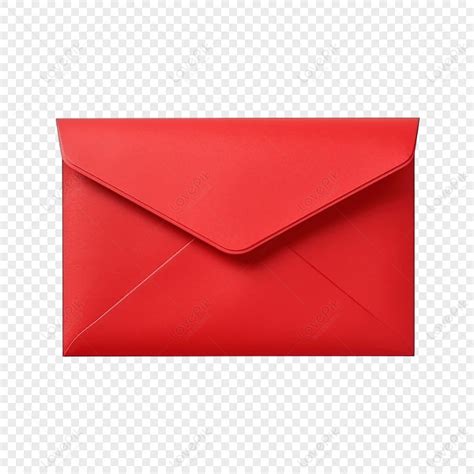 Open Red Envelope Isolated With Clipping Path For Mockup Stamp Empty, Open, Path, Red PNG Image ...