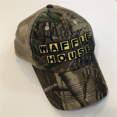 Vintage Waffle House Camo Trucker Hat | Grailed
