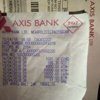 [Resolved] Axis Bank — debit balance