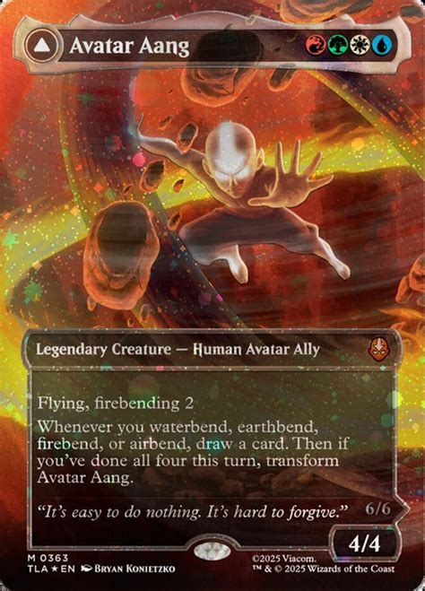 Avatar Aang // Aang, Master of Elements | Magic: the Gathering MTG Cards