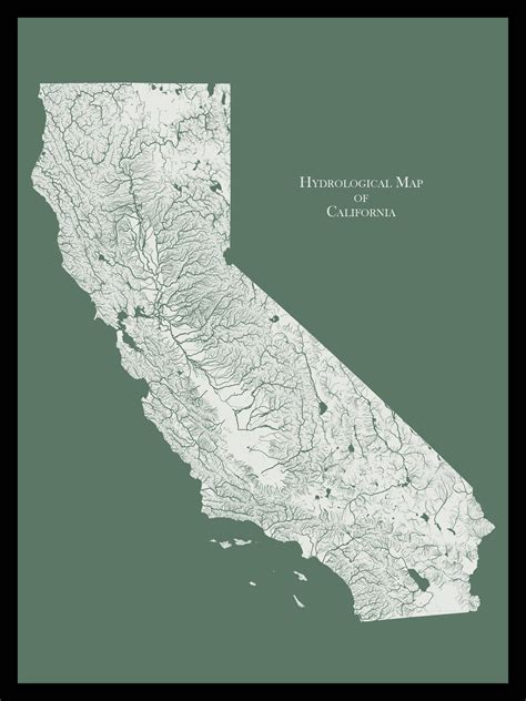 Rivers Of California Map California Lakes And Rivers Map: Astounding