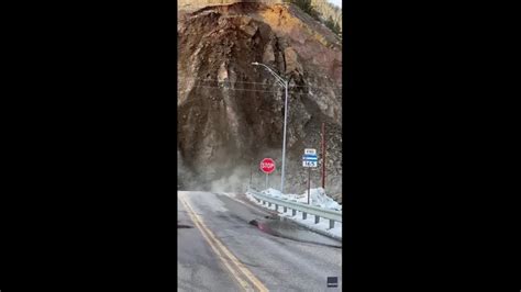 Massive rockslide causes partial closure of multiple Colorado highways ...