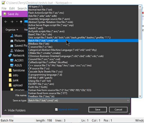 Hoe to Save Batch File Innotepad for Java 的图像结果