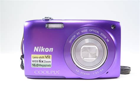 Nikon Coolpix S3300 (Purple) – Camera Exchange