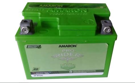 Amaron sealed lead acid AP-BTZ4L 4Ah 2-Wheeler Battery, Green. : Amazon ...