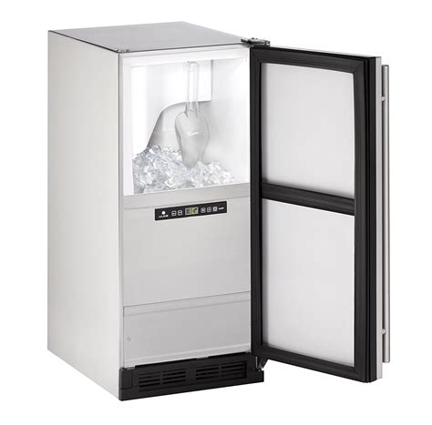 U-Line UCLR1215SOD00B 15" Undercounter Outdoor Clear Ice Maker ...