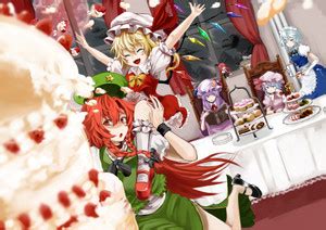 Athah Anime Touhou Remilia Scarlet Flandre Scarlet Marisa Kirisame ...