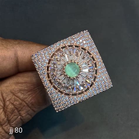 Jain Jewellers Ad Stone Adjustable Ring – JewelEMarket